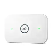 4G Router Wireless Wifi Modem Sim Card Router Mifi Pocket Hotspot 8 Wifi Users Portable Wifi Router White