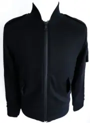 $795 RALPH LAUREN PURPLE LABEL Black Jacket Coat Size M Medium