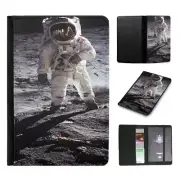 PASSPORT ITINERARY ORGANIZER|ASTRONAUT MOON SPACE SHIP