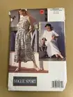 Vogue 8599 UNCUT Sewing Pattern, Misses' Dress, Size 14-16-18