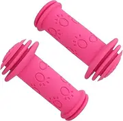 Scooter Handle Grips, Handle Grips, Handlebar Grips for Kids Girls Boys, Non-Slip Rubber Mushroom Grips for Scooter Mountain Road Urban Foldable, 1