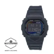 Casio G-Shock Rainbow Brick Wall Series Black Resin Band Watch DW-5600RW-1