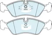 Bendix General CT Front Brake Pad Set for Holden Astra TR 2.0L X20XEV Petrol 199