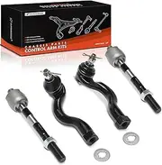 A-Premium Set of 4, Front Inner Outer Tie Rod End Kit, Compatible with Mitsubishi Montero 2001 2002 2003 2004 2005 2006
