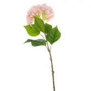 Single Pink Hydrangea Pink Artificial Flowers & Greenery