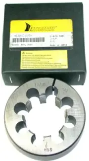Interstate Adjustable 1-9/16"-18 HSS 3" OD Thread Die 03947405 New