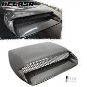 HECASA Carbon Fiber Air Flow Hood Scoop Bonnet Vent For 2015-2021 Subaru WRX STI