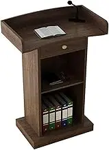 Floor Lectern Podium Lectern Podium Stand, Lectern Podium Stand,Portable Floor Lectern Podium Podium Standing Lectern Podium Tabletop Lectern Podium Hosting Reception Steel,