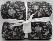 Pottery Barn Bette Reversible KING Quilt ~ Neutral