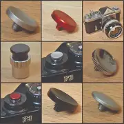 CAMERA SOFT SHUTTER RELEASE BUTTON CHOOSE SIZE/SHAPE/COLOR FAST SHIP FROM USA