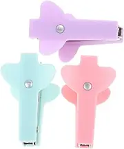 HOODANCOS Versatile Paperwork Stapler Remover Office Stationery for Desk Macaron Style