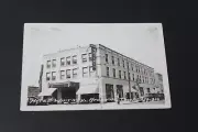 Atlantic Ia Real Photo postcard Hotel Whitney New 1940's Pabst Blue Ribbon Beer