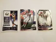 Aaron Rodgers (3) Football Card Lot Prizm Contenders Crusade