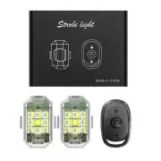 Wireless Strobe Light Remote Control Warning Lamp Flash Indicator Anti-collision