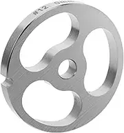 Hohopeti Stainless Steel Sausage Stuffer Cutting Blade Disc for Meat Grinder Fit Grinding Plate for Easy Homemade Sausage Making Compatible with Various Meat Mincer Accessories
