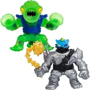 Heroes of Goo Jit Zu Cursed Goo Sea Versus Pack Exclusive 2 Figure Pack Exclusive Pantaro with Color Change Face & Exclusive Squidor with Suction Attack