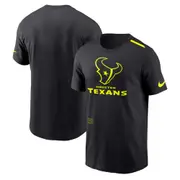 Houston Texans Nike VOLT Short Sleeve Dri Fit Cotton T-Shirt - Mens