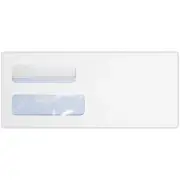 Quality Park Self Seal Security Tinted #10 Double Window Envelope 4 1/2x9 1/2 WE