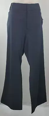 Dockers Woman Metro Ultra Stretch Trouser Pant - Size 22WS - Black - 45"x30"