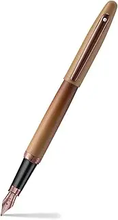 [Sheaffer] VFM 9428 Coffee Edition Matt Brown Fountain Pen with Regal Brown PVD Trims - Medium