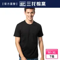 在飛比找momo購物網優惠-【Sun Flower三花】彩色圓領衫.男內衣.短袖衫(黑)