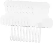 HOOTNEE 10pcs Handheld Painting Fans Blank Graffiti DIY Fans for Boys and Girls Adults