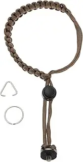 Create idea Camera Wrist Strap with 1/4 D-Ring Screw Adjustable Camera Hand Strap Lanyard Compatible with Insta 360 X3 Selfie Sticks Action Cameras Brown