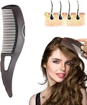 Dolemay Dandruff Comb,Hollow Tooth Design Hairbrush Unisex Removal of Dandruff and Dirt Scalp Comb Daily Travel Comfortable Hair Care Scurf Hairbrush Multifunctional Scalp Care Brush for Women Men
