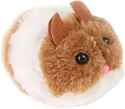 Clockwork Mouse Toy Plush Wind up Racing Rat Cute Mechanical Moving Funny Toy Play for Cat Dog Pet Random Color 1pcCat Plush