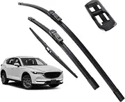 24" 18" 14",For Mazda CX-5 KF 2017-2020 Car Wiper Rear Windscreen Wiper Kit Set 2018 2019