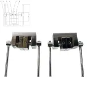 One Pair Of Sheet Block Material Push Pull Meter Destructive Power Test Fixture