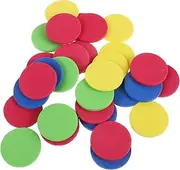 ifundom 4 Launch Toy Mini Toys Launcher Toy Foam Disc Shooting Foam Disc Launcher Replacement Discs Launching Toy Discs Children Toy Supply Launcher Toy Miniature Discs Launcher Toy Discs