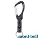 【mont-bell】CARABINER KEY 6 小鉤環附繩帶鑰匙圈『BK黑』1124725 登山 露營 健行 熊鈴 鈴噹 掛件 鑰匙圈 吊飾