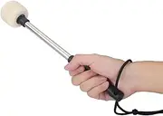 Tihebeyan Mallet Stick Drum Mallet, Stick with Wool Felt Head Percussion Marching Band Accessory Hunting Backpacks