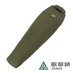 (登山屋)ATUNAS 歐都納900 PRIMALOFT科技纖維露營睡袋 A1SBBB07N 軍綠