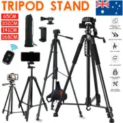 Professional Camera Tripod Stand Mount Phone Holder for iPhone Samsung Travel AU