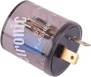[Car Parts] DC 12V 20Amps Heavy Duty 2 Pin Car LED Turn Signal Light Electronic Flasher Blinker Relay [Easy to Replace]