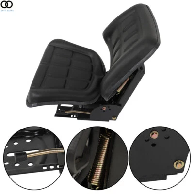 Black Tractor Suspension Seat For Massey Ferguson 451 461 471 481 491