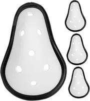 BESPORTBLE Protective Gear Lining ing Groin Guard Abdominal Guard for Men Cricket Stand up Sports Crotch Protector Sparring Groin Guard Cricket Guards for Men White High Foaming