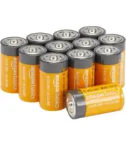 Amazon Basics C Performance Alkaline Batteries 12ct...328 Sealed Box Damage