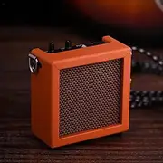 Labymos Battery Powered Mini Guitar Bass Ukulele Ukelele Amp Amplifier Speaker High-Sensitivity 3 Watt 9-Volt with Tone Control