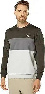 [PUMA] Men's Cloudspun Colorblock Crewneck