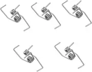 jojofuny 5sets Refrigerator Door Spring Replacement Part for Da61-08314a/03230b Fridge Maintenance Spring 2pcs*5
