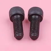 2pcs Lot Exhaust Muffler Bolts, for Husqvarna, 357 357XP 359 359EPA 445 445E 450E 455E 460 3120 Chainsaw Spare Tool Part Chainsaw Exhaust System