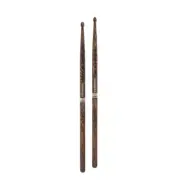 ProMark Rebound 5AB Lacquered FireGrain Hickory Drumsticks, Acorn Wood Tip