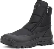 [PAJAR] Canada RACER men's ice-gripper snow boots, Black, 9