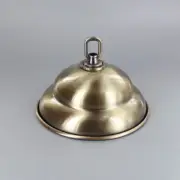 ANTIQUE BRASS PLATED CEILING CANOPY WITH LOOP FOR LIGHT FIXTURES 54677G
