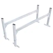 Adjustable Aluminum Van Roof Rack - 400 lbs Capacity, 51.2-81.1" Length