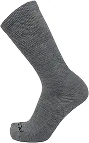 [Pure Athlete] Alpaca Wool Socks - Made in the USA, Athletic Crew Sock for Running, Hiking, Work, Men and Women, Lightweight
