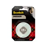 Scotch™ 2.5cm x 1.3m Mount Indoor Mounting Tape - 1 Pack